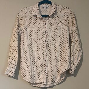 OLD NAVY - Floral Patterned Button-Up Shirt - size S